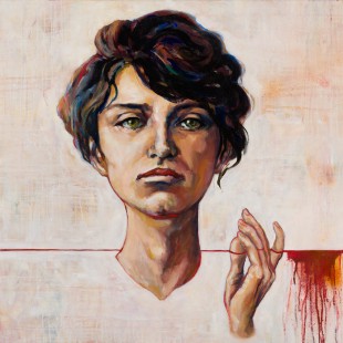 Camille Claudel - Huile sur toile - série les Palpitantes