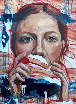 Marianne - Huile sur toile